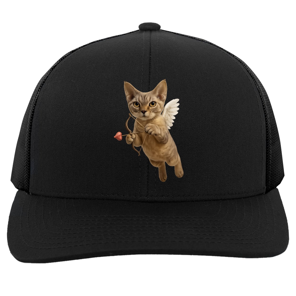 104C Trucker Snap Back - Black