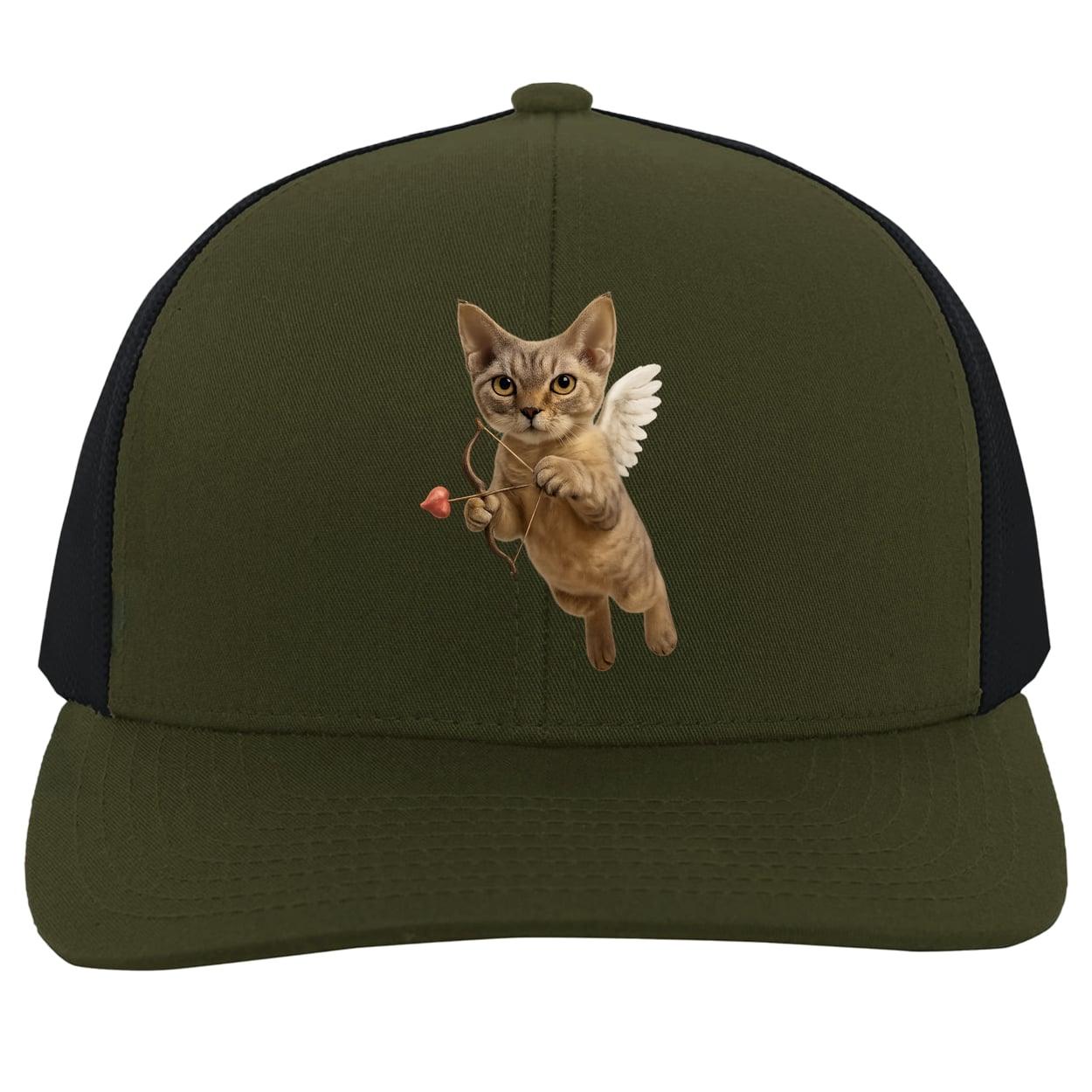 104C Trucker Snap Back - Moss/Charcoal