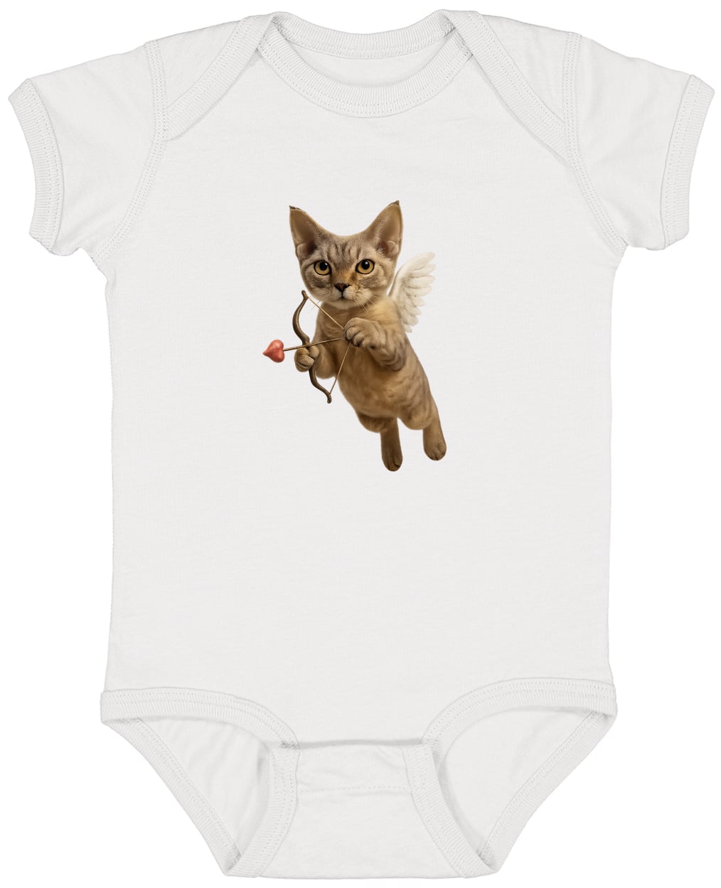 4424 Infant Fine Jersey Bodysuit - White