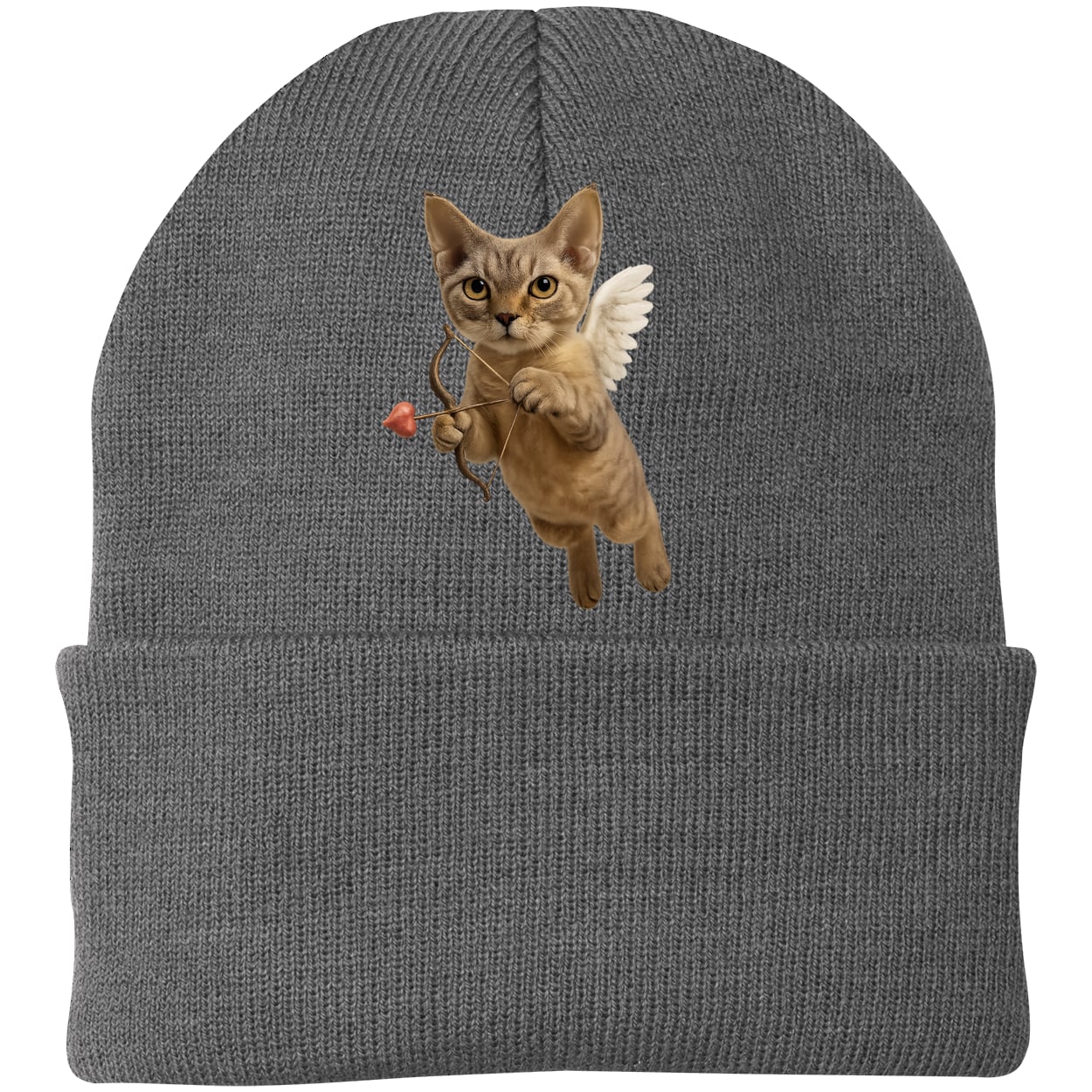 CP90 Port & Company Knit Beanie - Athletic Oxford