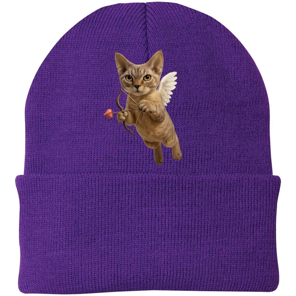 CP90 Port & Company Knit Beanie - Athletic Purple
