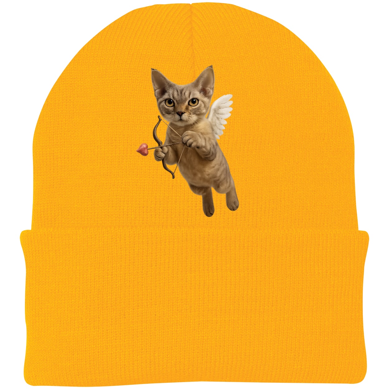 CP90 Port & Company Knit Beanie - Athletic Gold