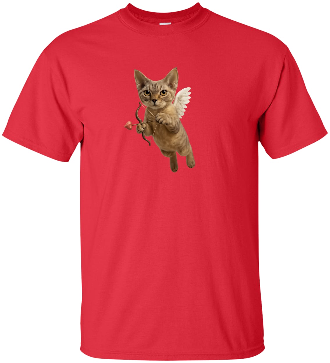 G200T Gildan Mens Tall Ultra Cotton Tee - Red