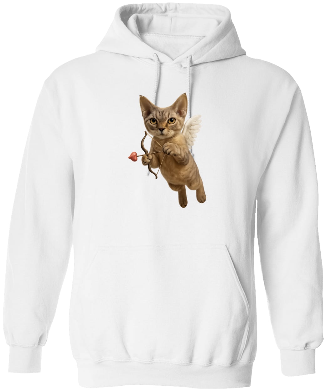 G185 Gildan Pullover Hoodie - White