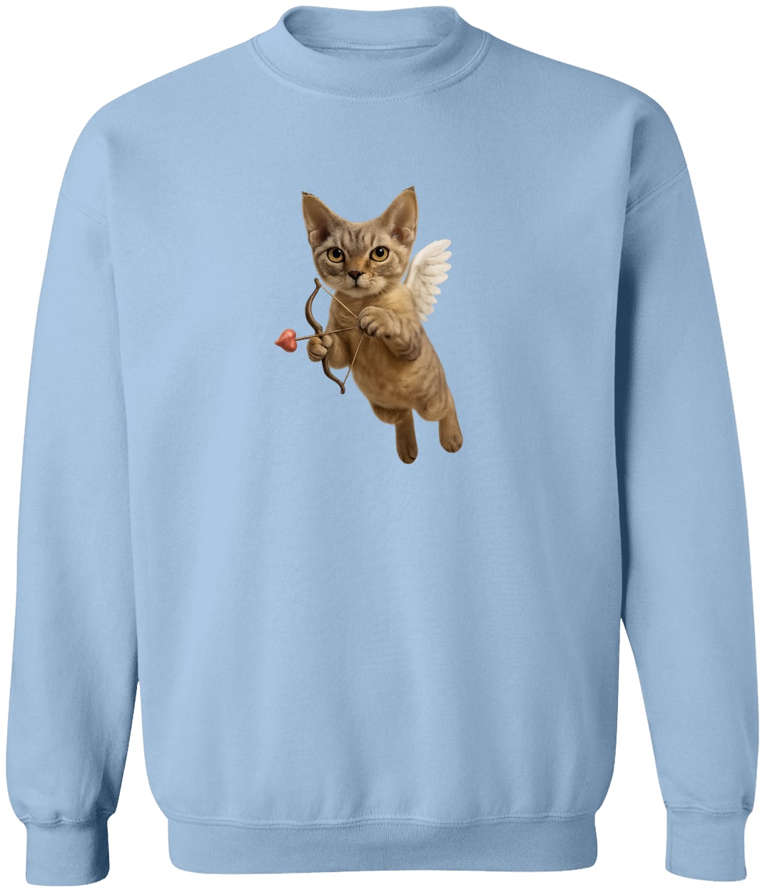 G180 Gildan Crewneck Pullover Sweatshirt - Light Blue