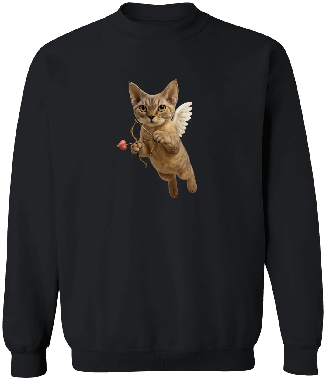 G180 Gildan Crewneck Pullover Sweatshirt - Black