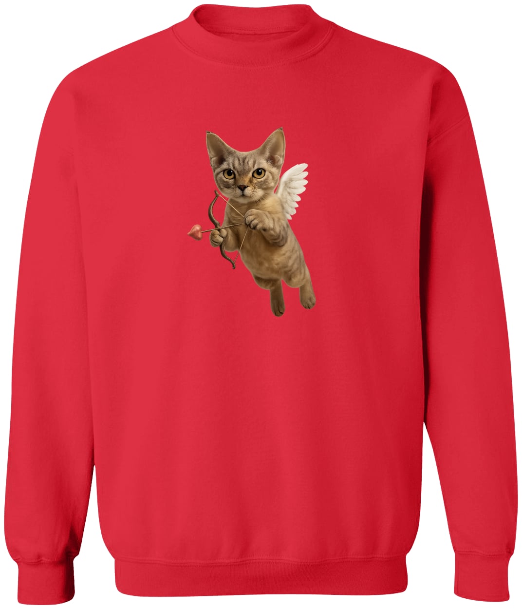 G180 Gildan Crewneck Pullover Sweatshirt - Red