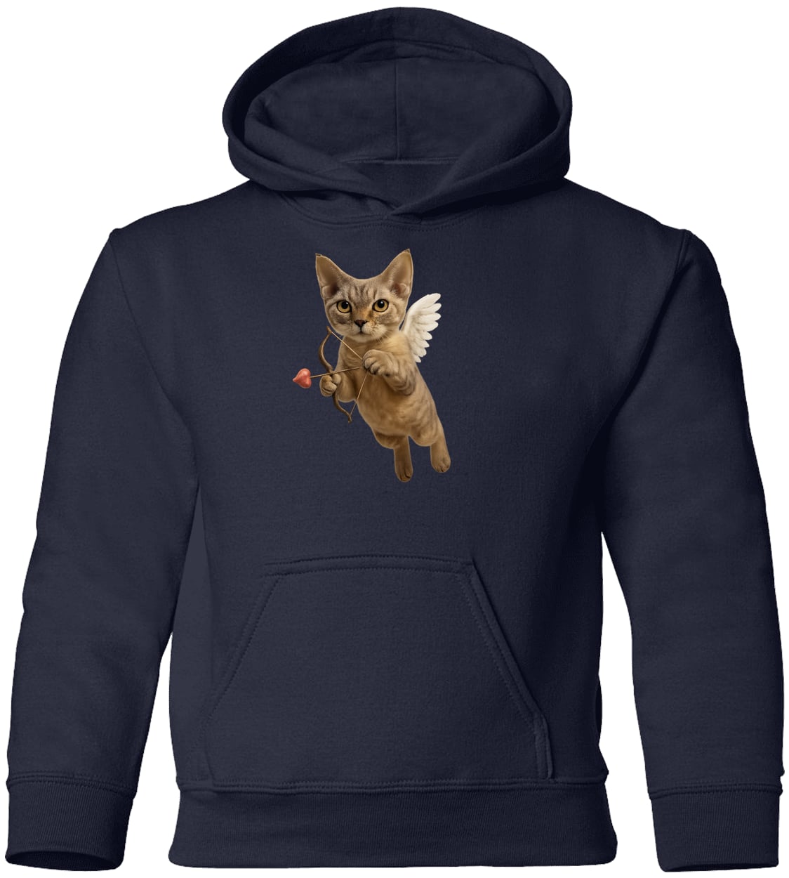 G185B Gildan Youth Pullover Hoodie - Navy