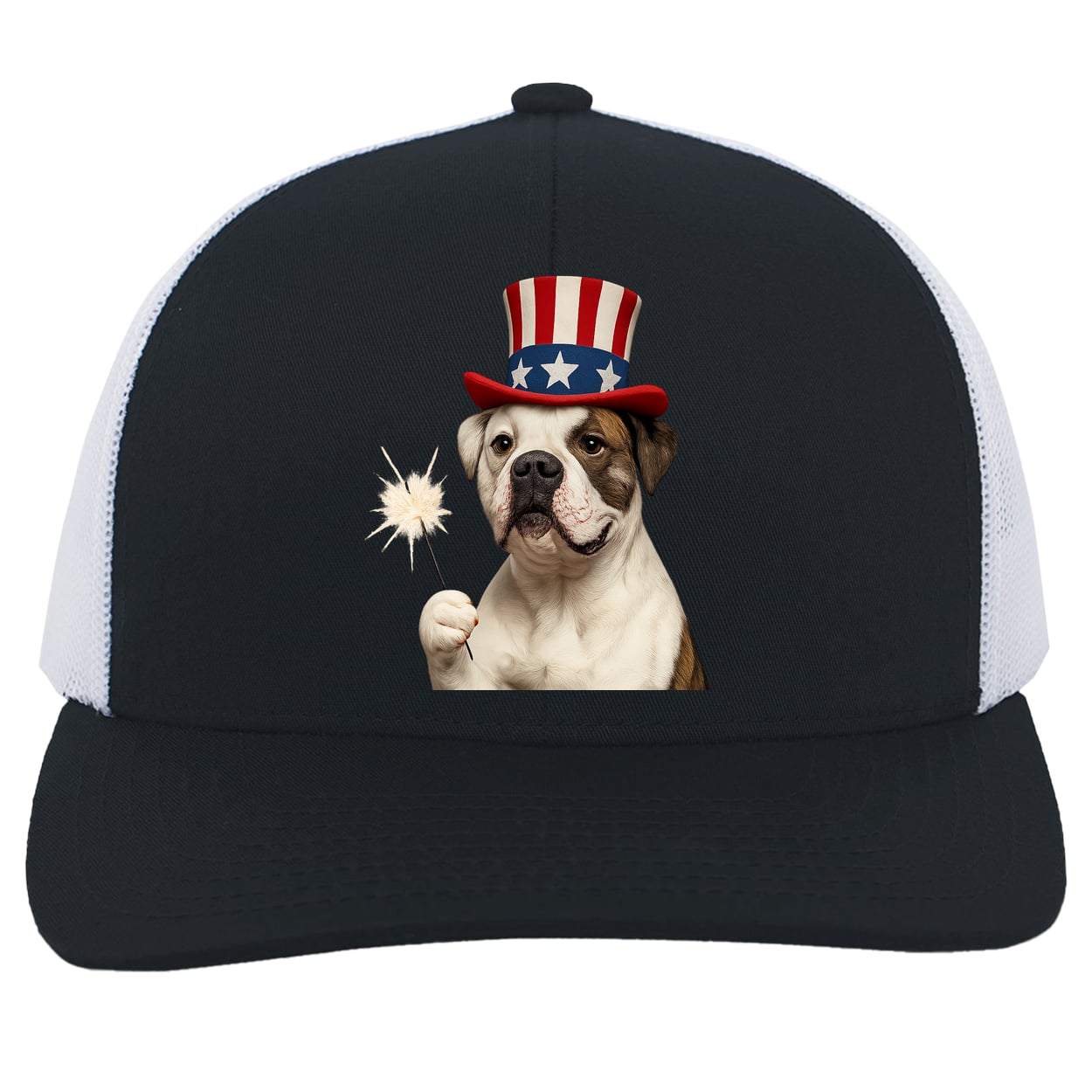 104C Trucker Snap Back - Navy/White