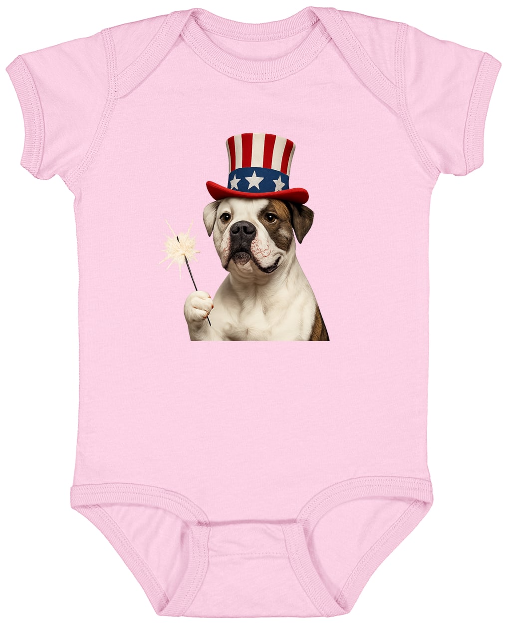4424 Infant Fine Jersey Bodysuit - Pink