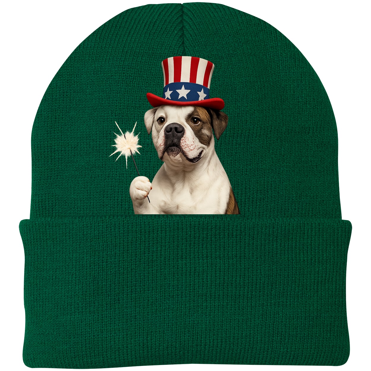 CP90 Port & Company Knit Beanie - Athletic Green