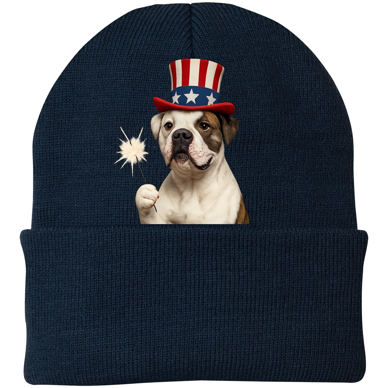 CP90 Port & Company Knit Beanie - Navy