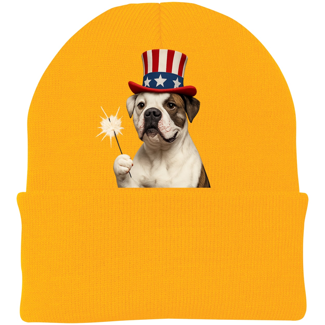 CP90 Port & Company Knit Beanie - Athletic Gold