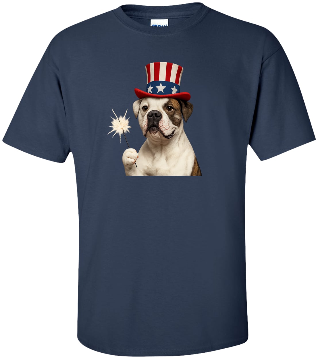 G200T Gildan Mens Tall Ultra Cotton Tee - Navy