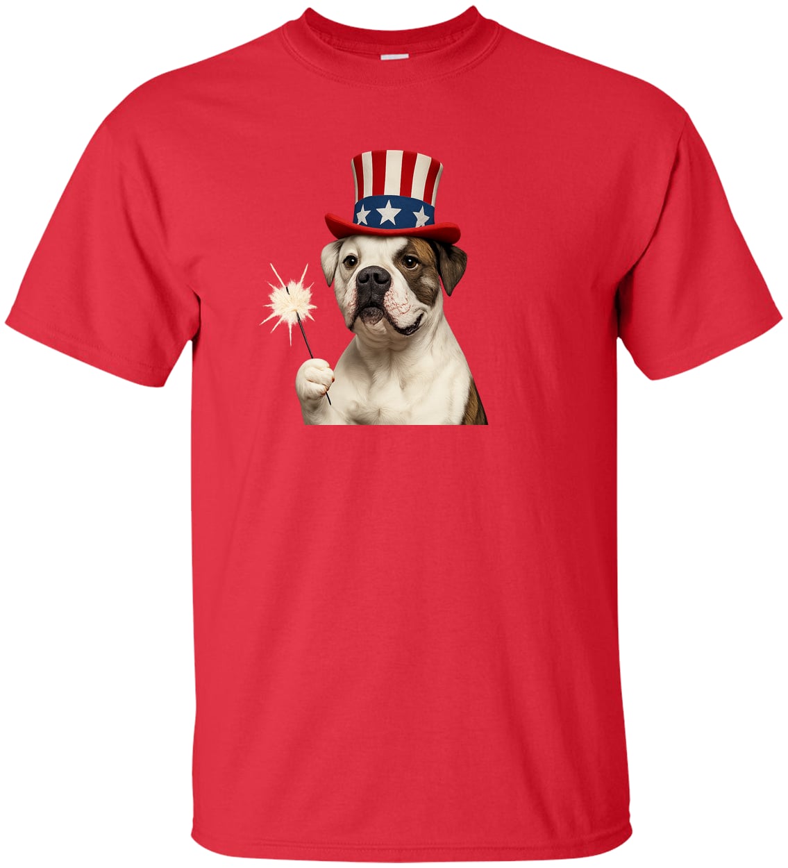 G200T Gildan Mens Tall Ultra Cotton Tee - Red