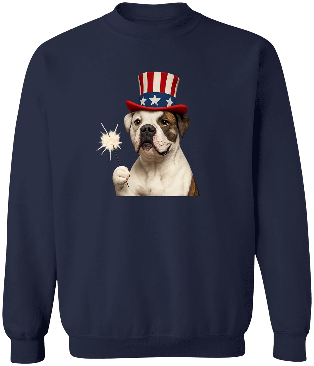 G180 Gildan Crewneck Pullover Sweatshirt - Navy