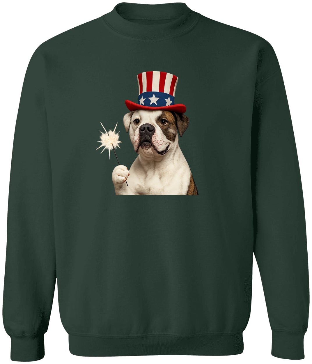 G180 Gildan Crewneck Pullover Sweatshirt - Forest Green