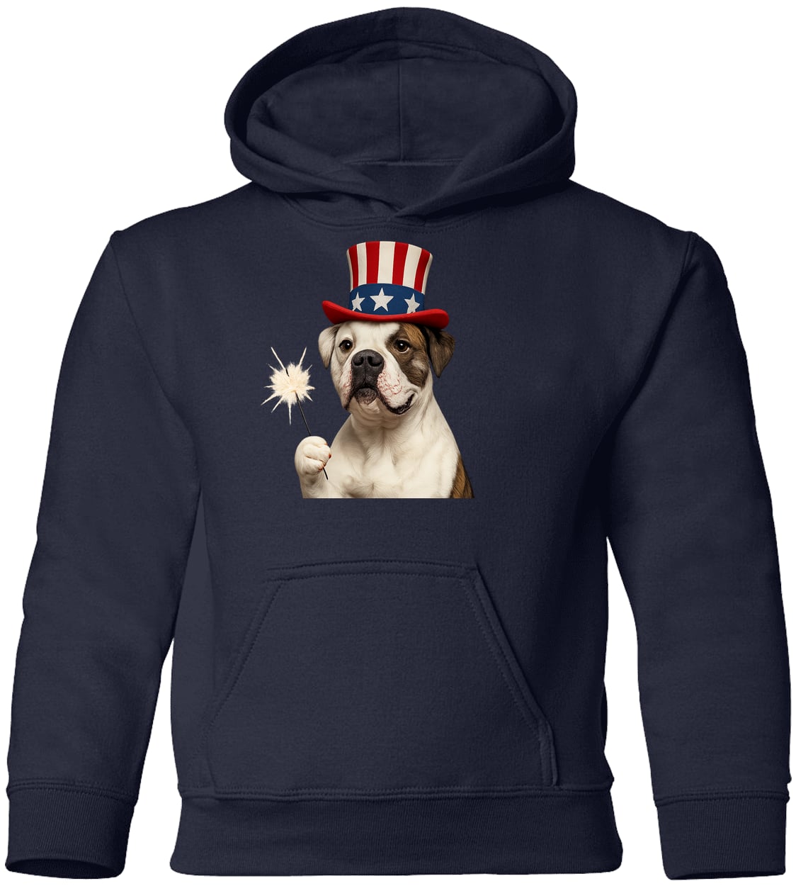 G185B Gildan Youth Pullover Hoodie - Navy