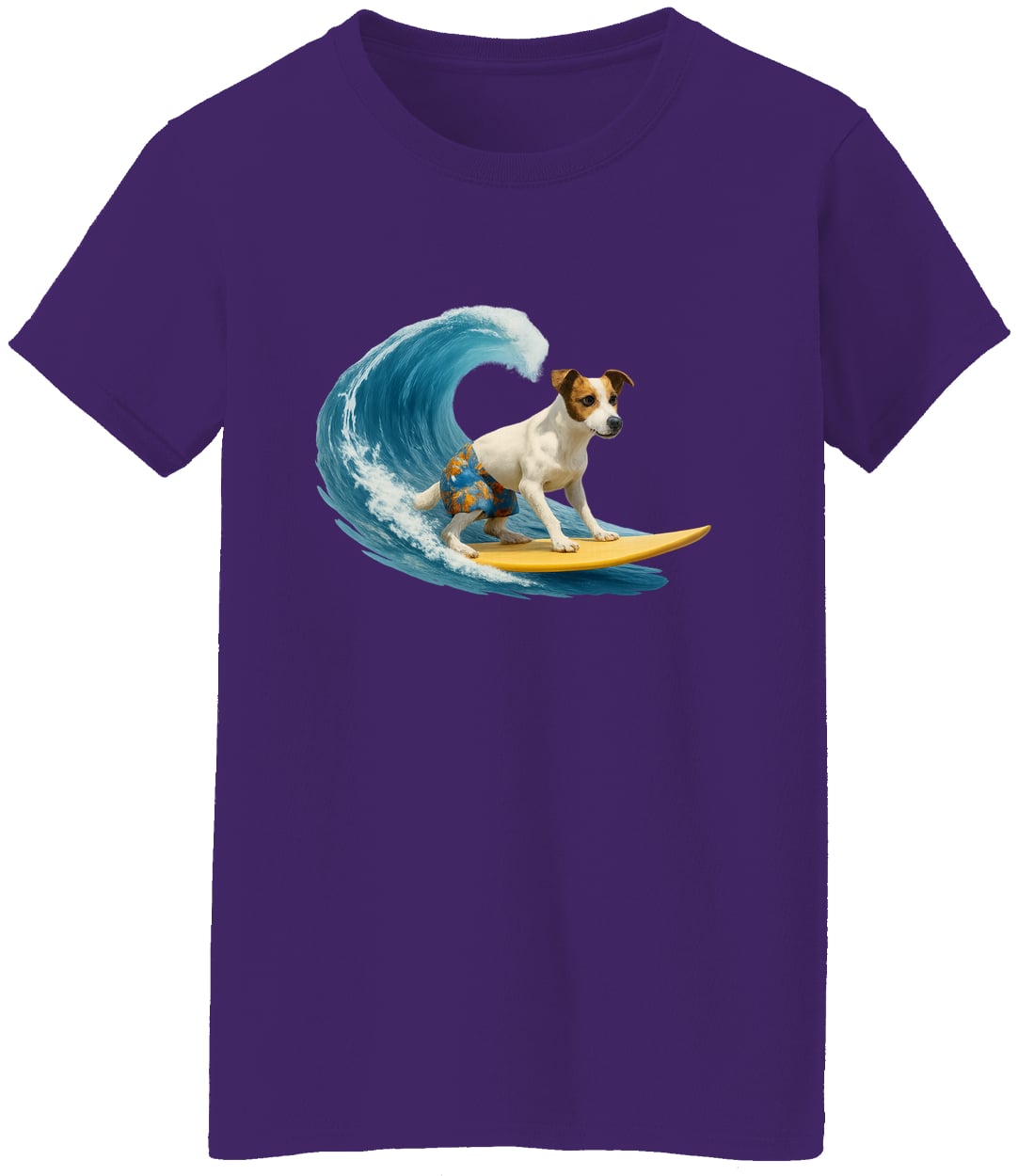 G500L Ladies' 5.3 oz. T-Shirt - Purple