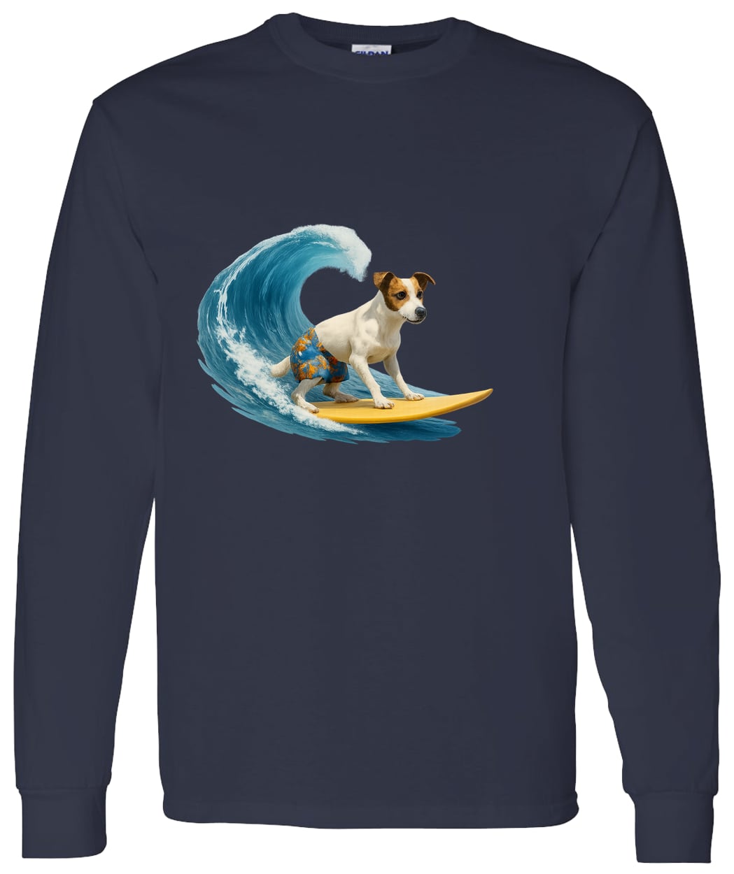 G540 LS T-Shirt 5.3 oz. - Navy