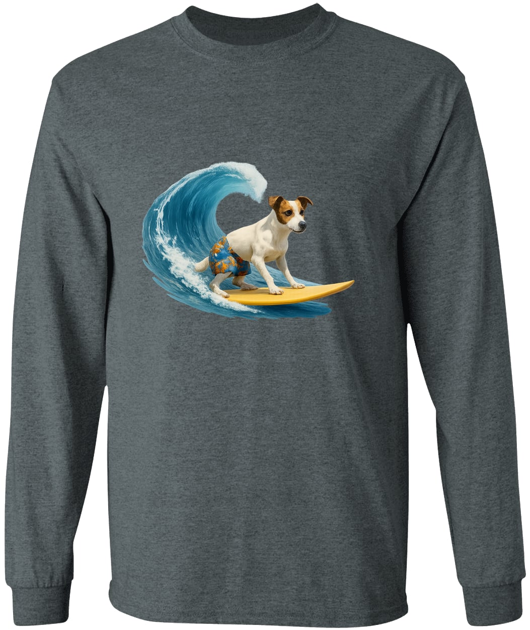 G540 LS T-Shirt 5.3 oz. - Dark Heather