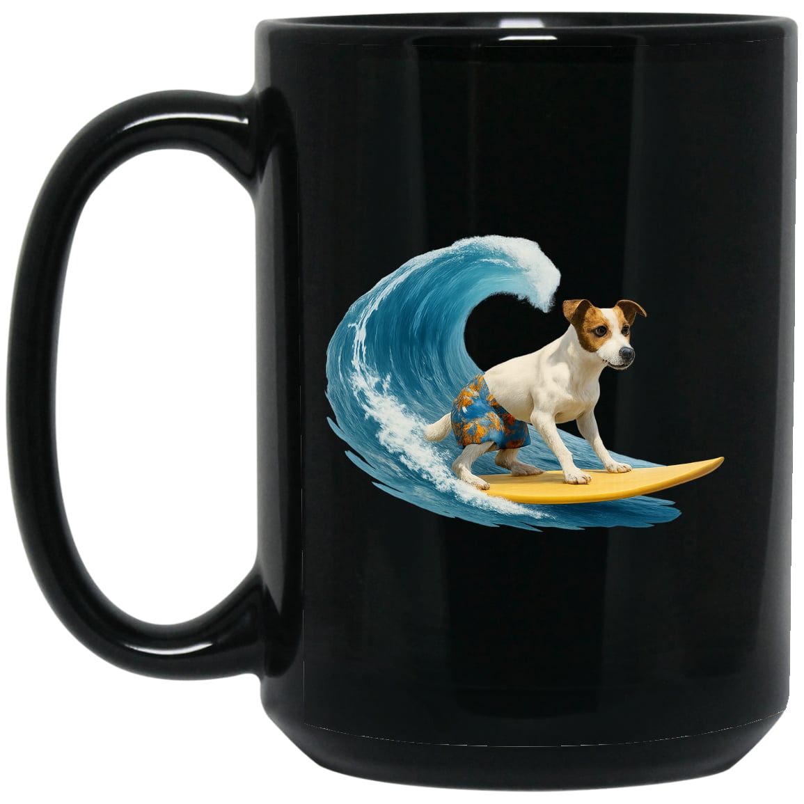 BM15OZ 15oz Black Mug Design Preview