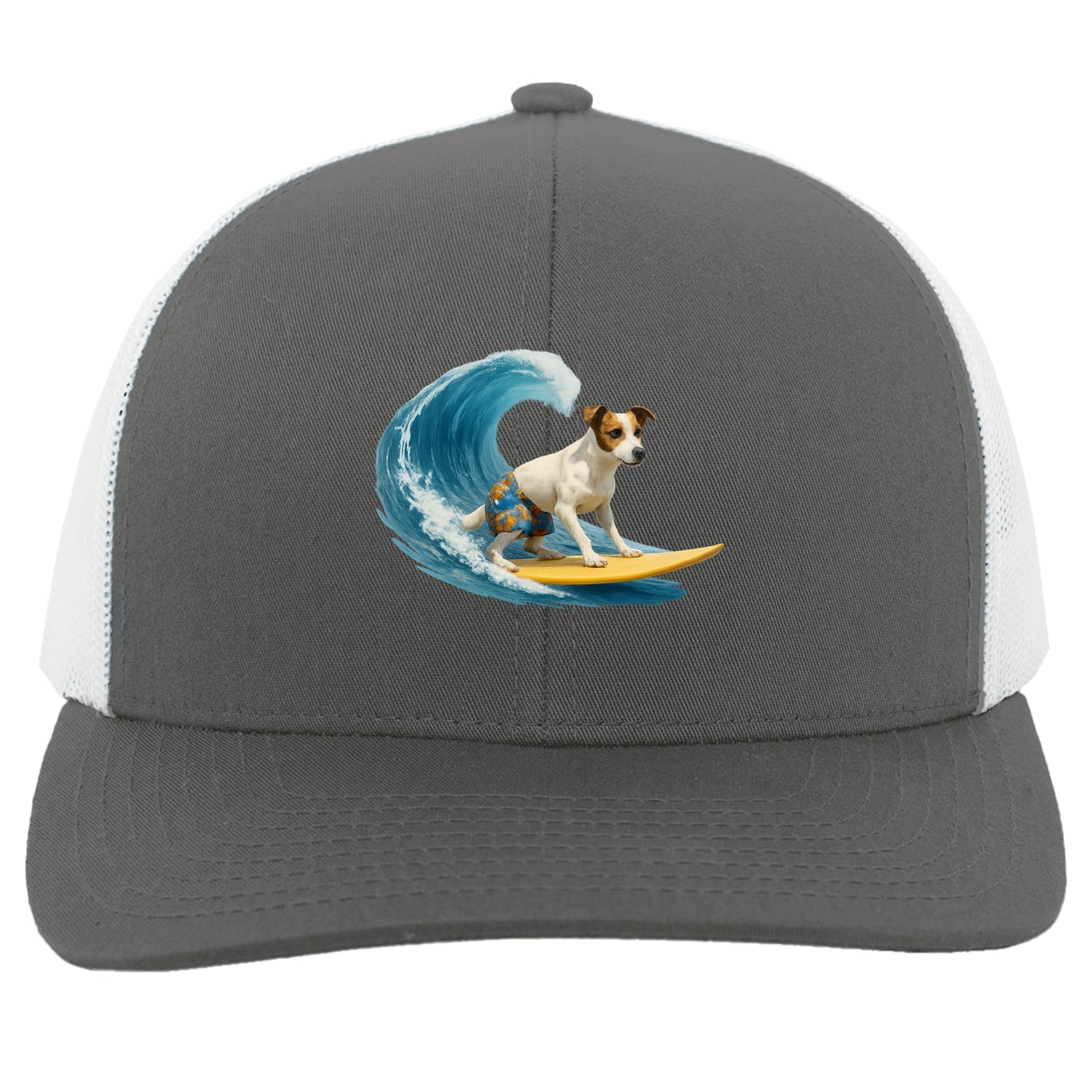 104C Trucker Snap Back - Graphite/White