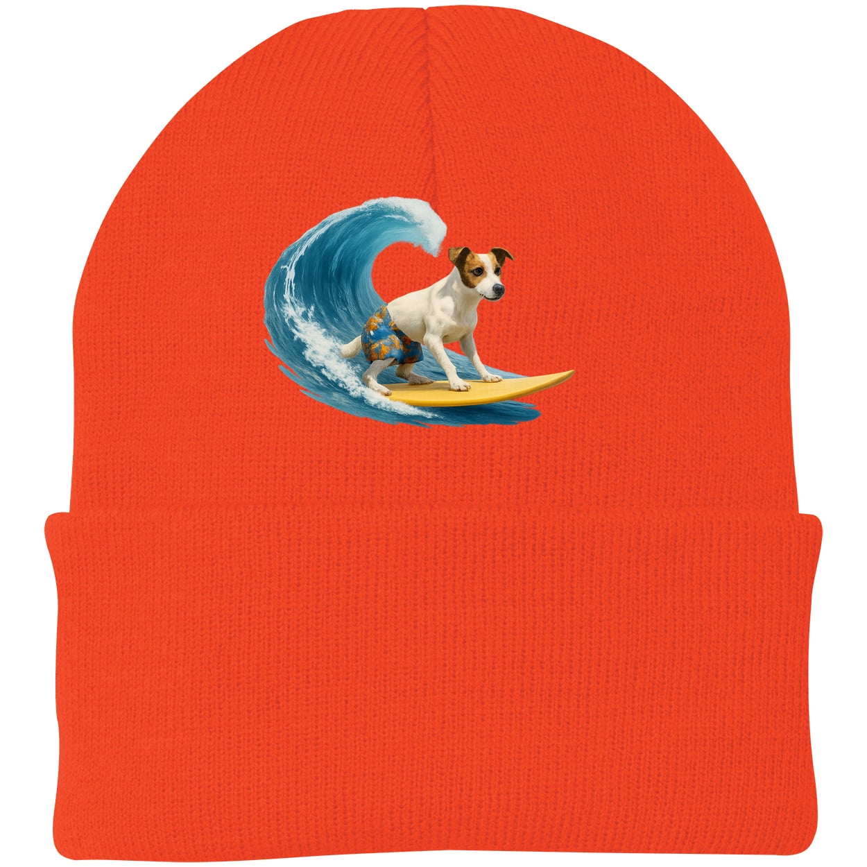 CP90 Port & Company Knit Beanie - Athletic Orange