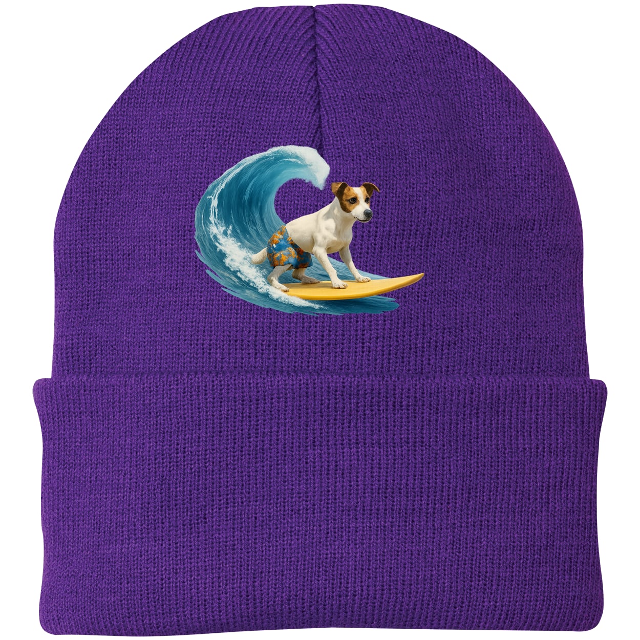 CP90 Port & Company Knit Beanie - Athletic Purple