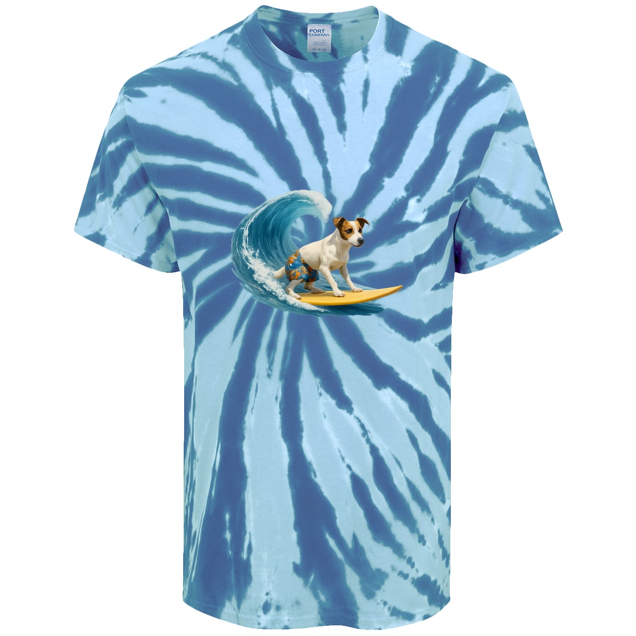 PC147 Port & Company Tie-Dye Tee - Royal