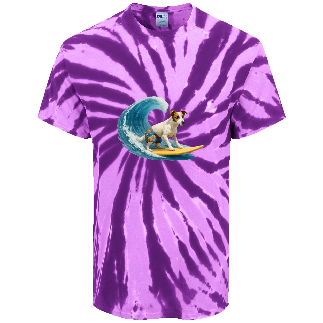 PC147 Port & Company Tie-Dye Tee - Purple