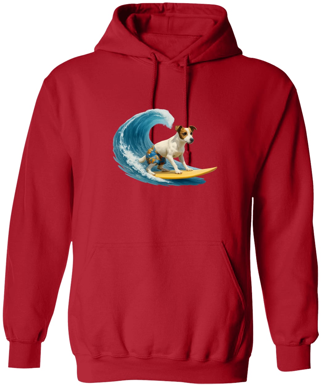 G185 Gildan Pullover Hoodie - Red