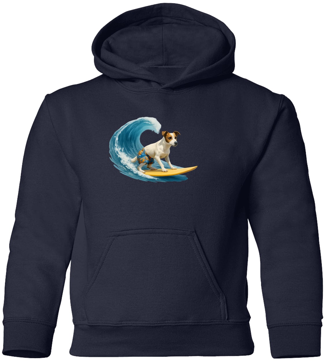 G185B Gildan Youth Pullover Hoodie - Navy