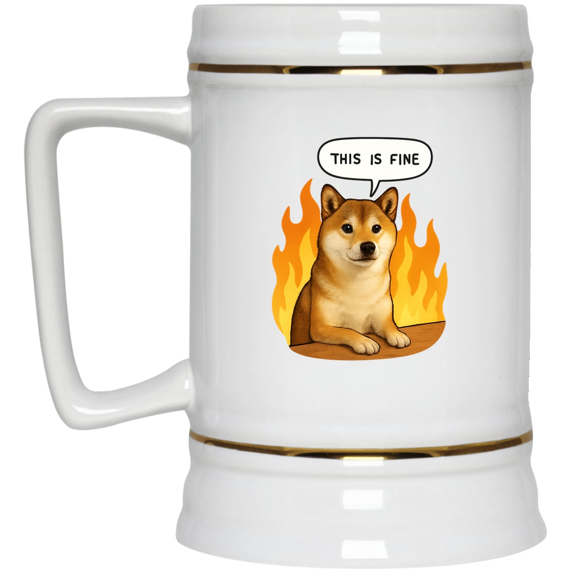 22217 Beer Stein 22oz. Design Preview