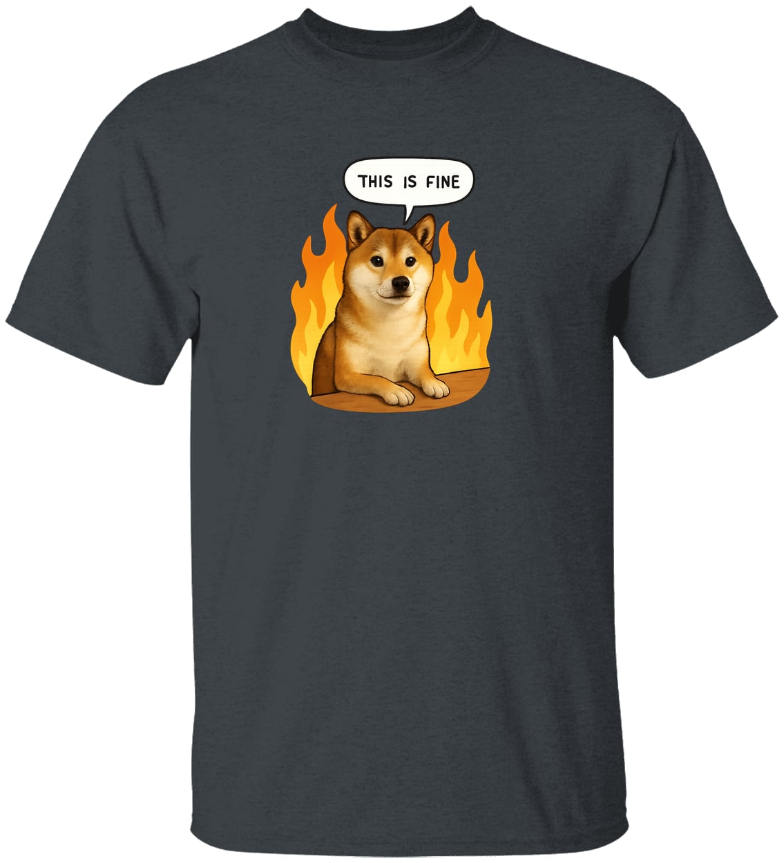 G500 Gildan 5.3 oz. T-Shirt - Dark Heather