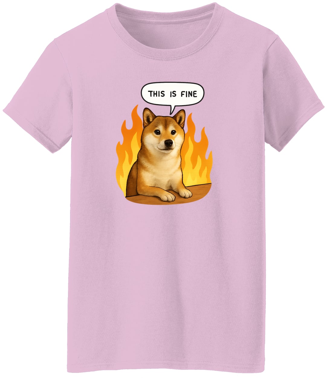 G500L Ladies' 5.3 oz. T-Shirt - Light Pink