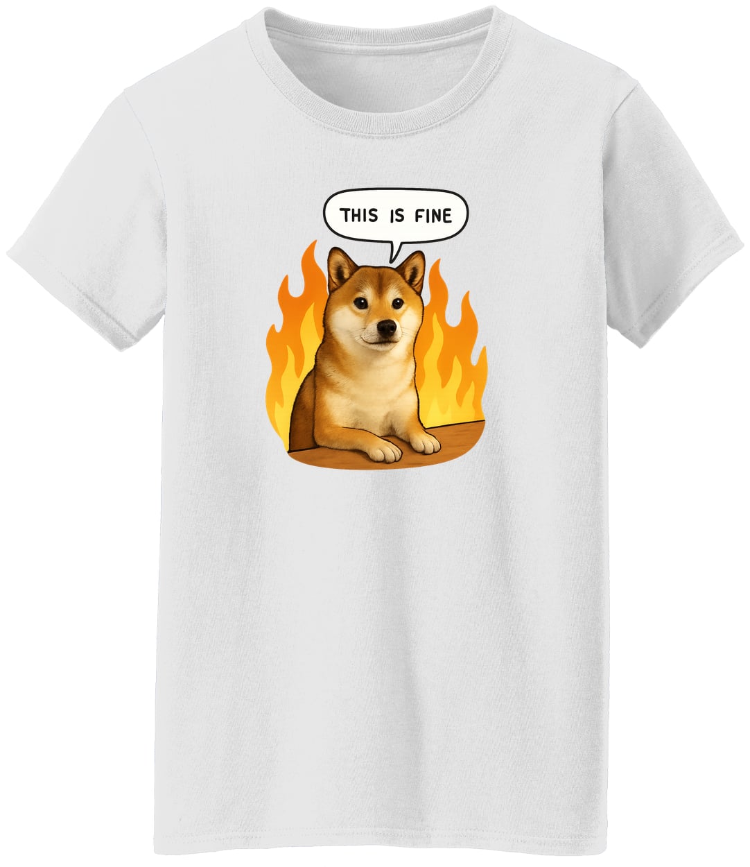 G500L Ladies' 5.3 oz. T-Shirt - White