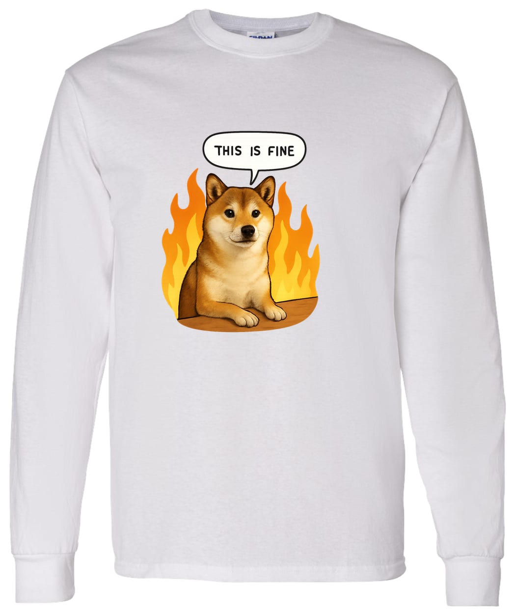 G540 LS T-Shirt 5.3 oz. - White