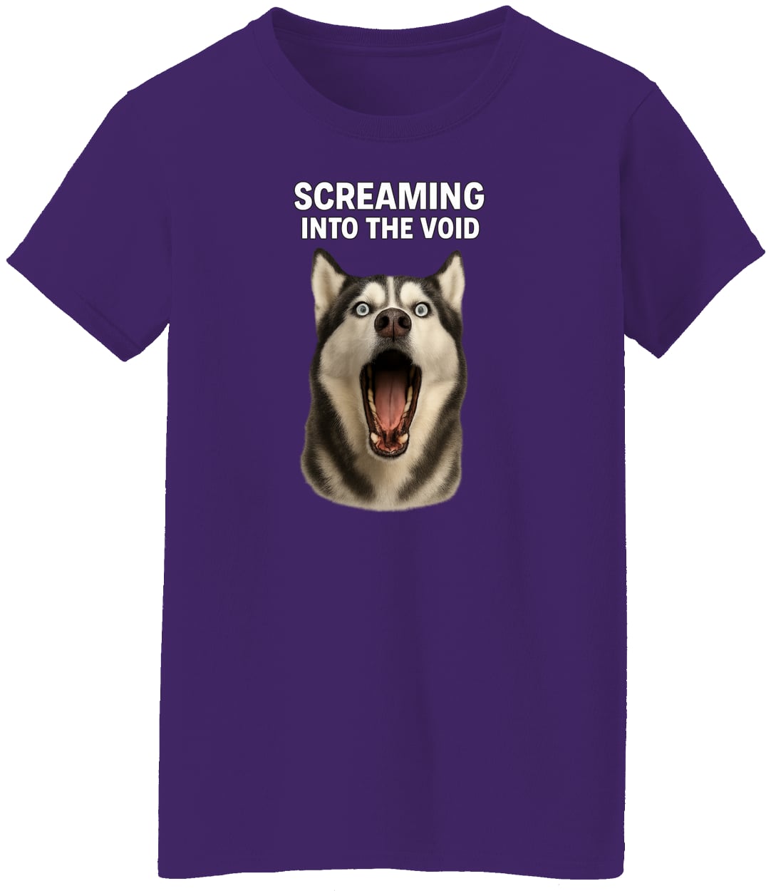 G500L Ladies' 5.3 oz. T-Shirt - Purple