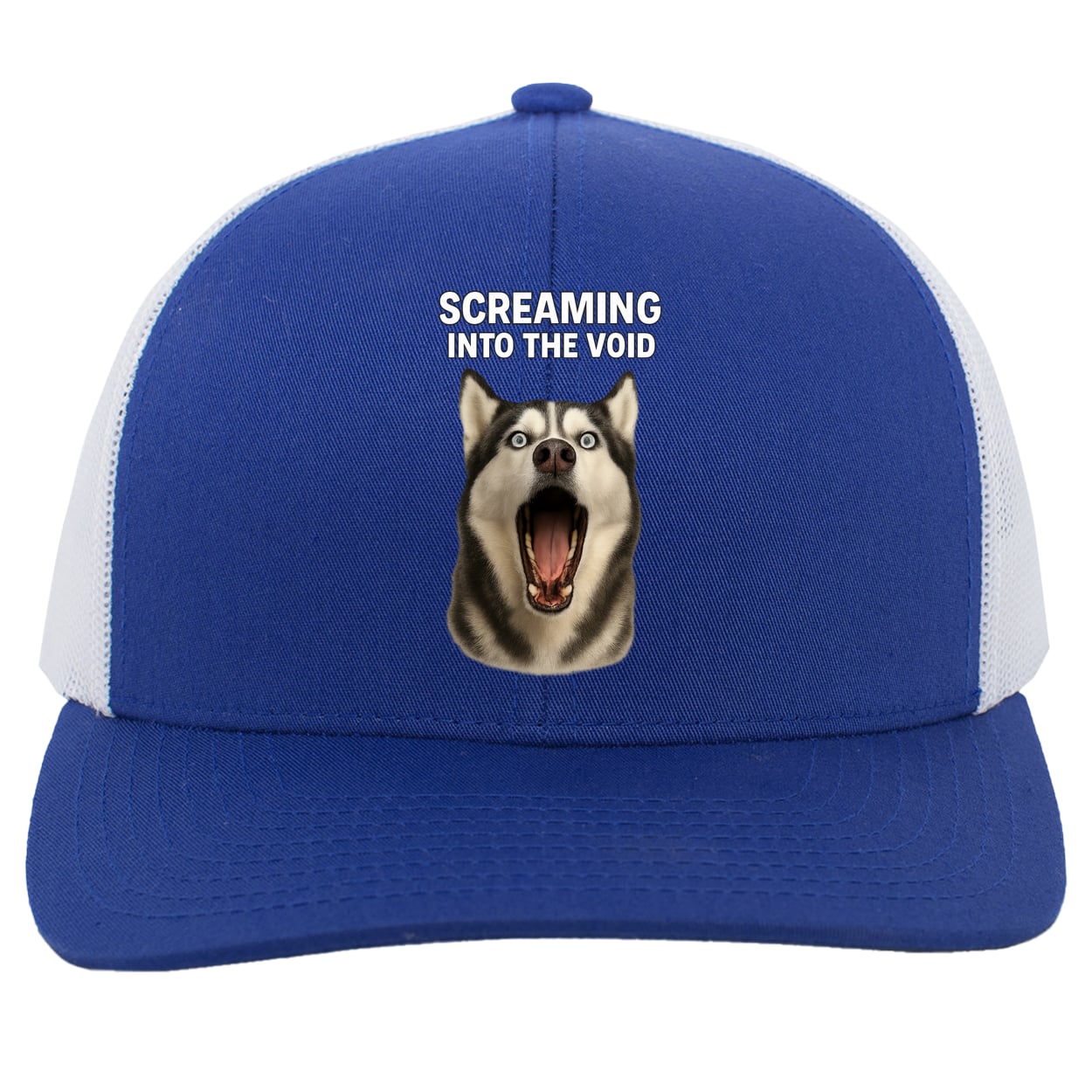 104C Trucker Snap Back - Royal/White