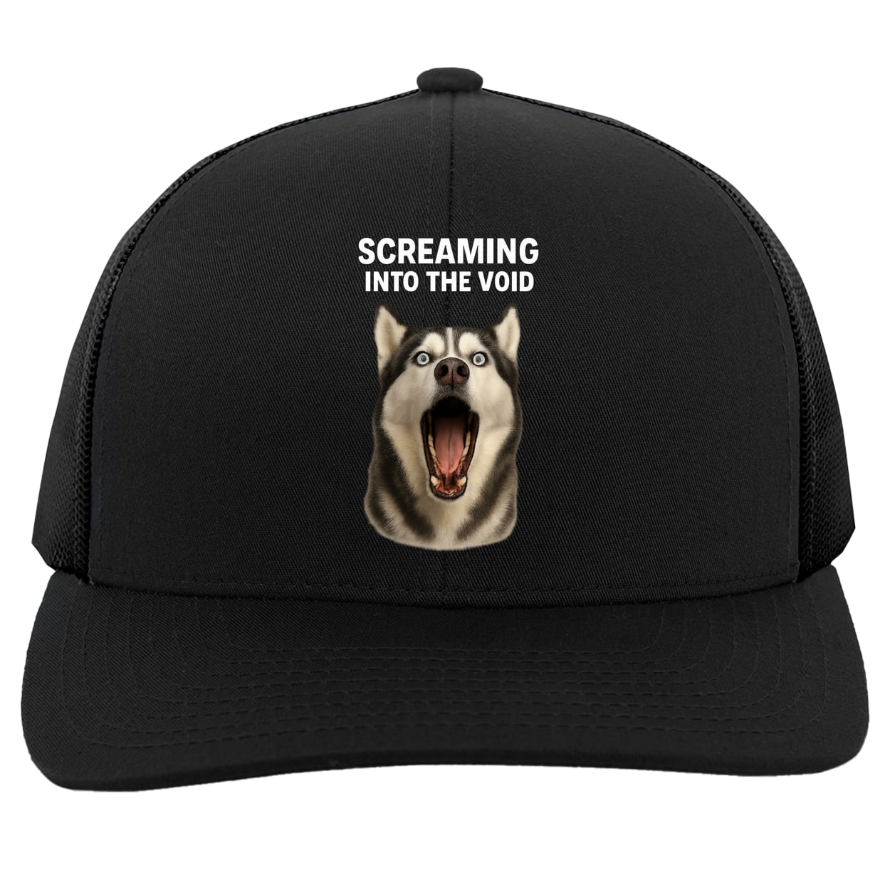 104C Trucker Snap Back - Black