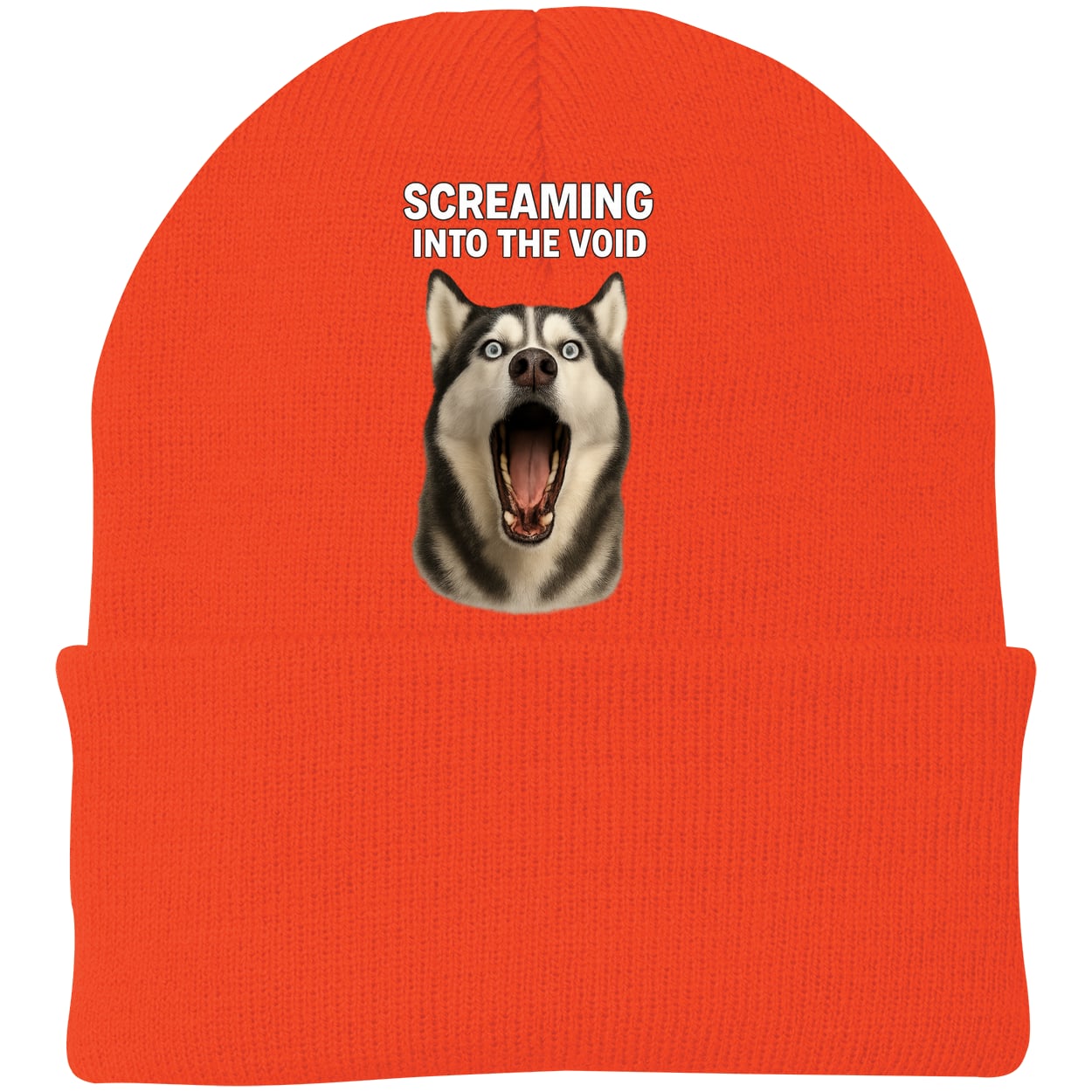 CP90 Port & Company Knit Beanie - Athletic Orange