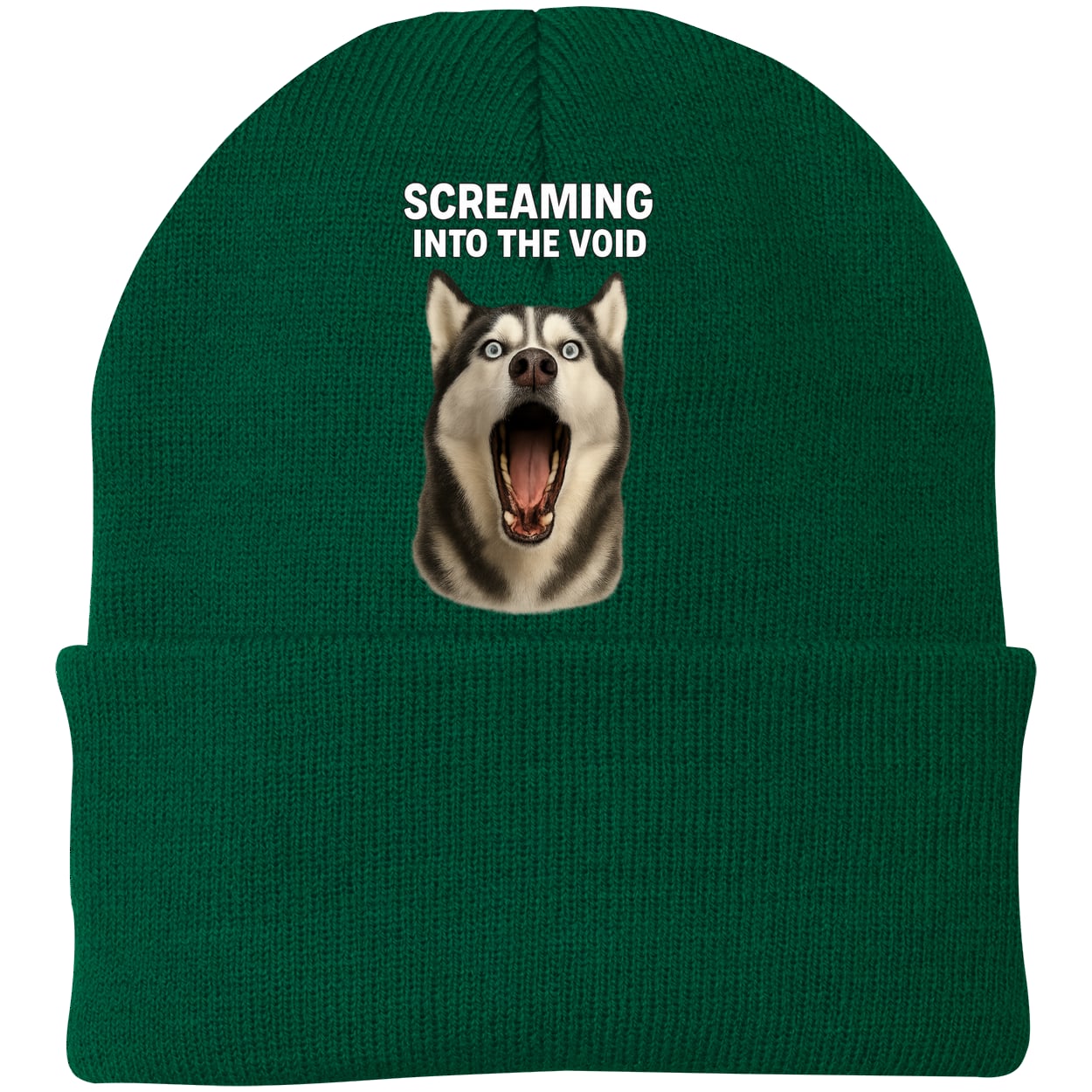 CP90 Port & Company Knit Beanie - Athletic Green