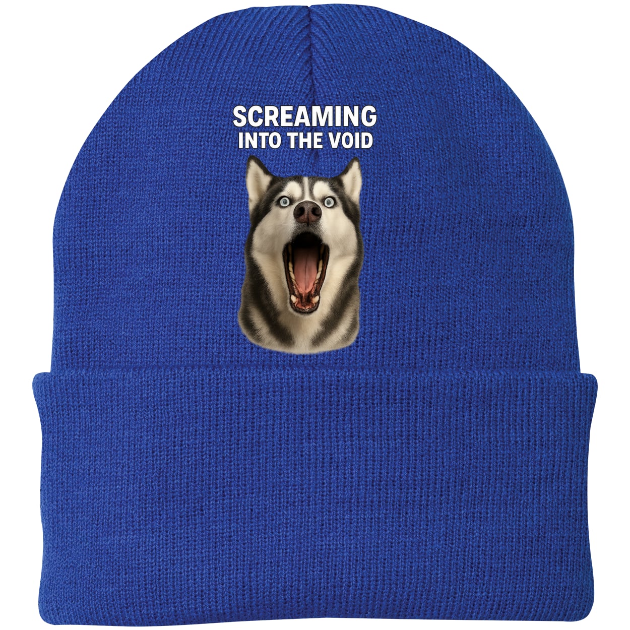 CP90 Port & Company Knit Beanie - Athletic Royal