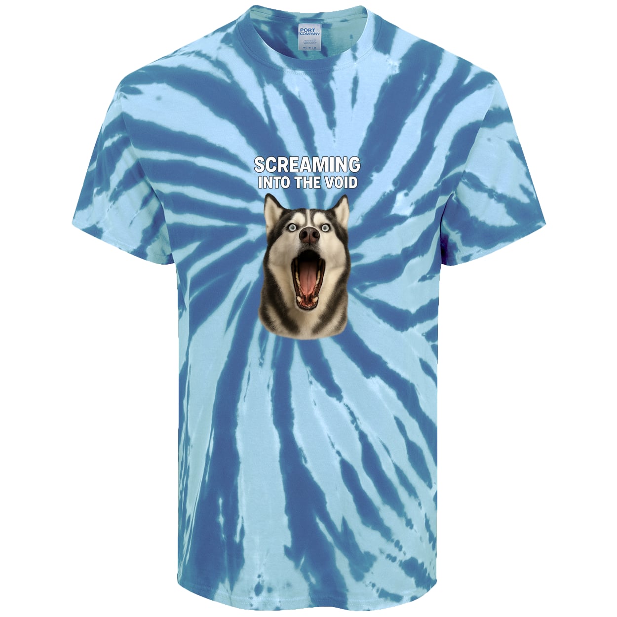 PC147 Port & Company Tie-Dye Tee - Royal
