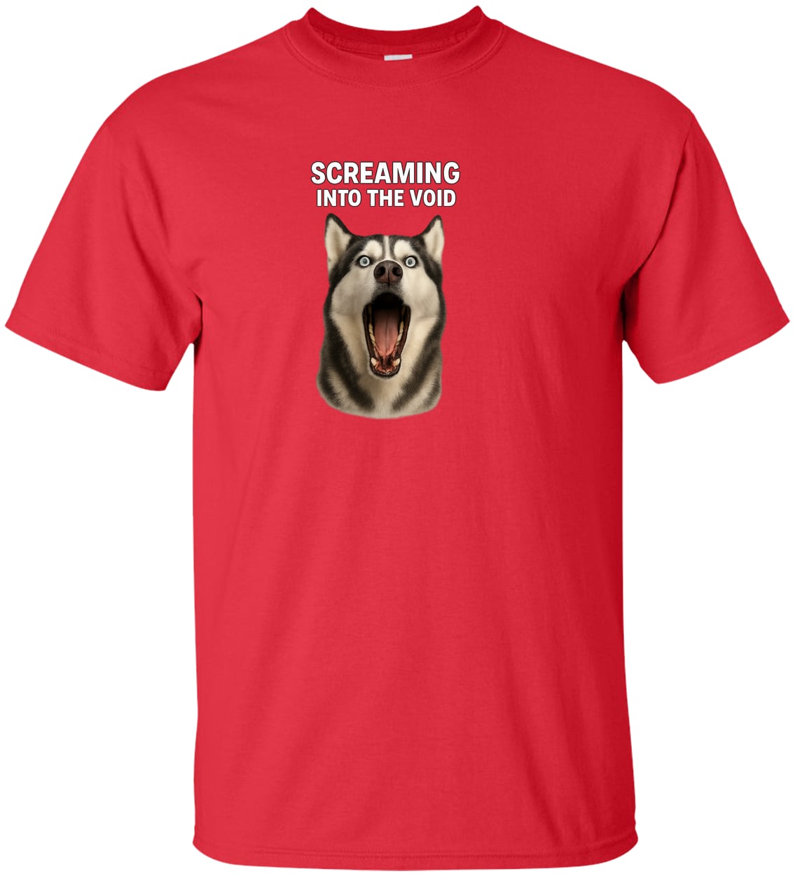 G200T Gildan Mens Tall Ultra Cotton Tee - Red