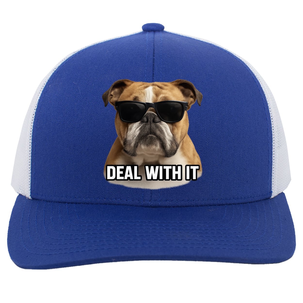 104C Trucker Snap Back - Royal/White