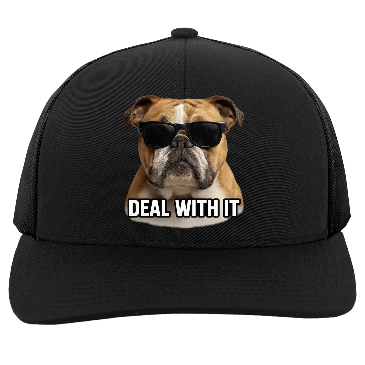 104C Trucker Snap Back - Black