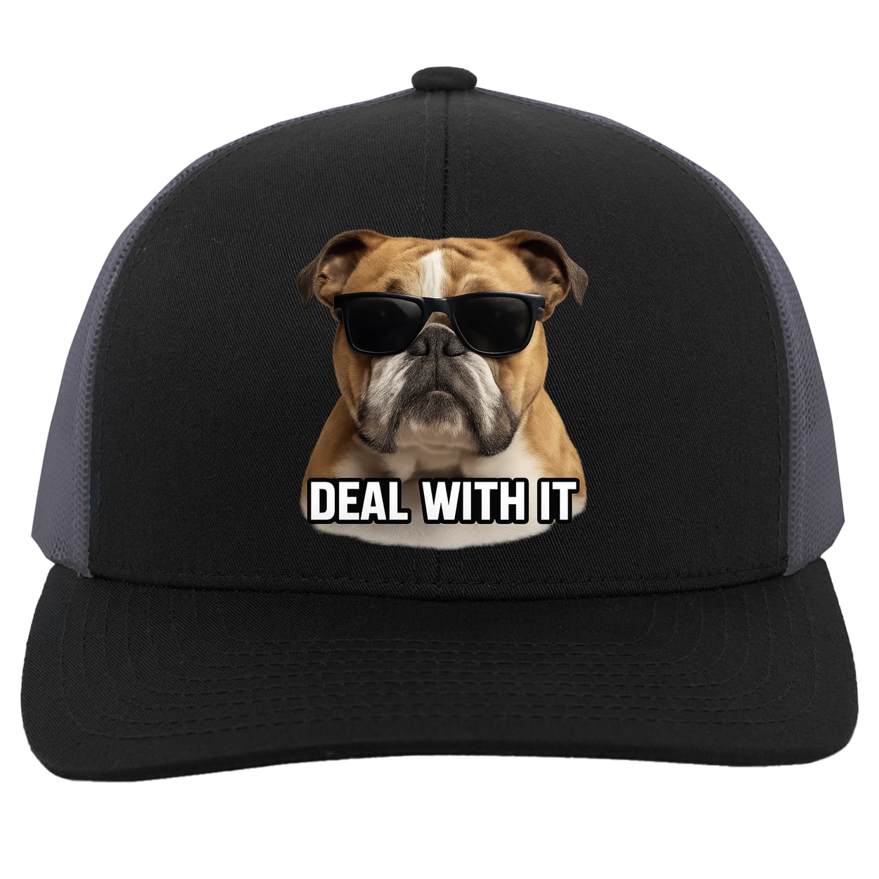 104C Trucker Snap Back - Black/Graphite