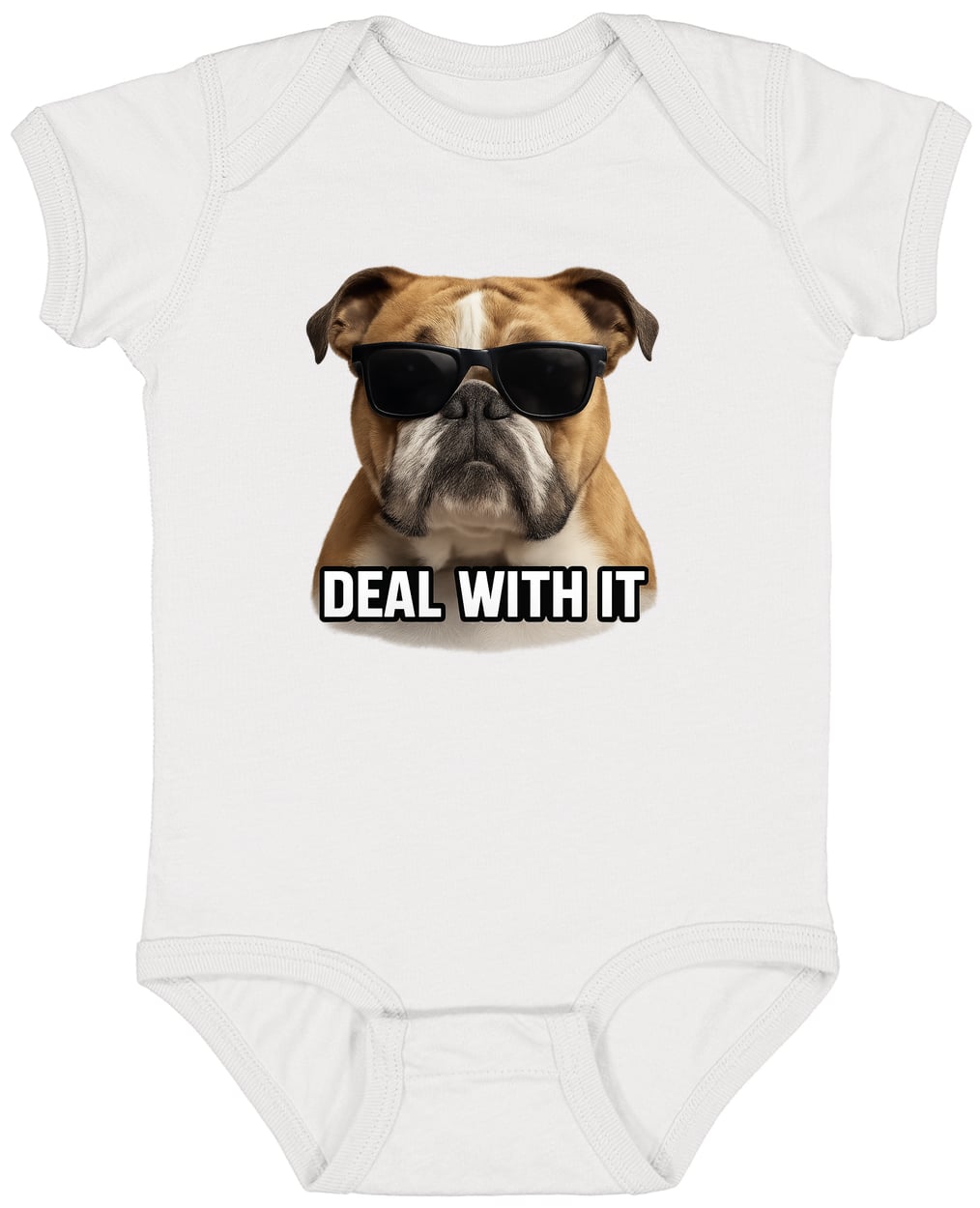 4424 Infant Fine Jersey Bodysuit - White